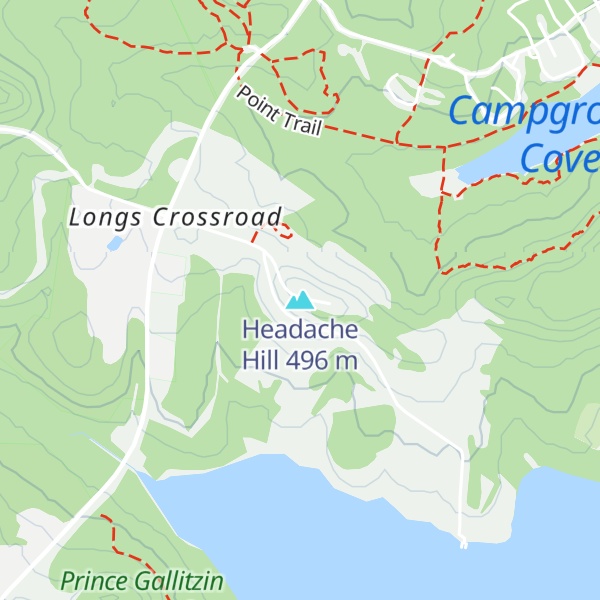Map of Headache Hill