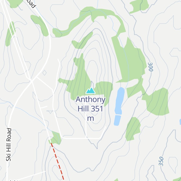 Map of Anthony Hill