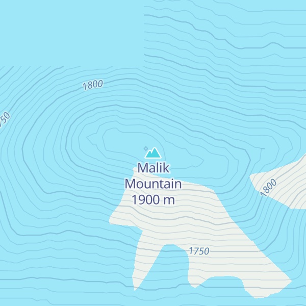 Map of Malik Mountain