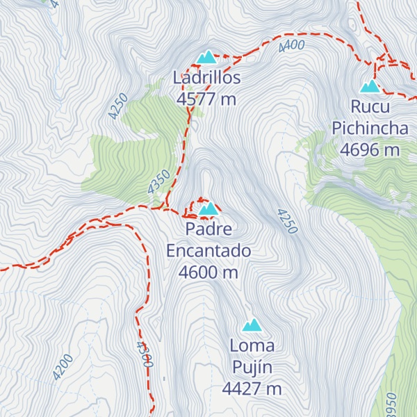 Map of Padre Encantado