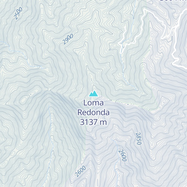 Map of Loma Redonda