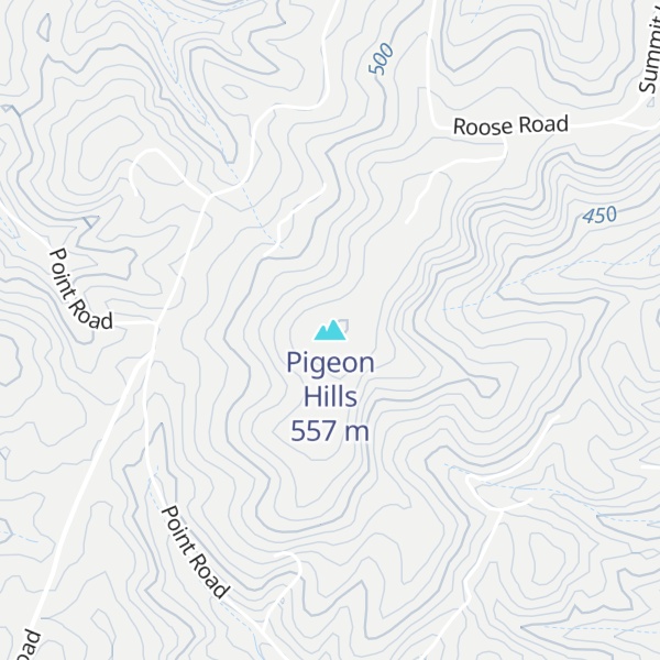 Map of Pigeon Hills