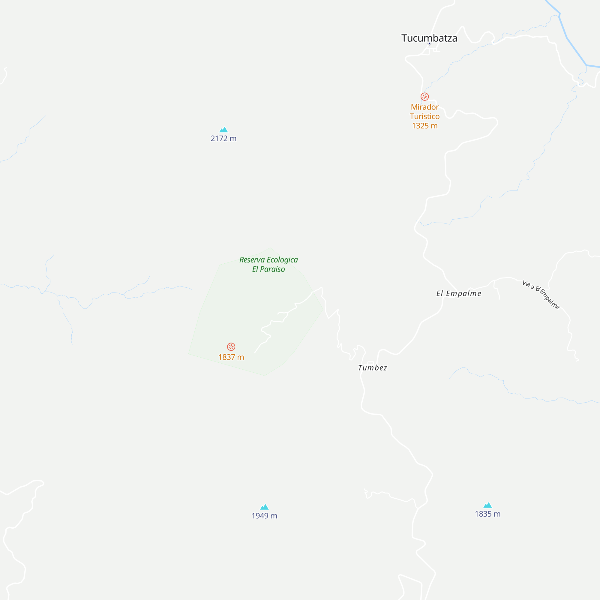 Bosque Medicinal map
