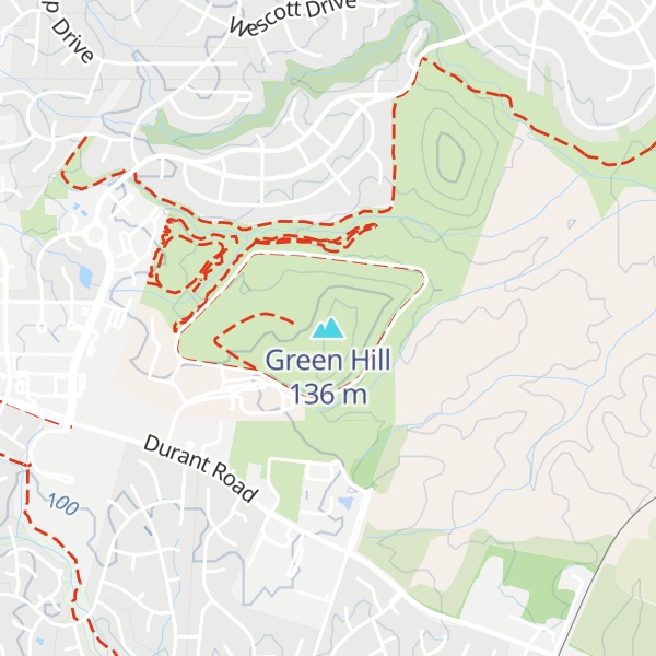 Map of Green Hill