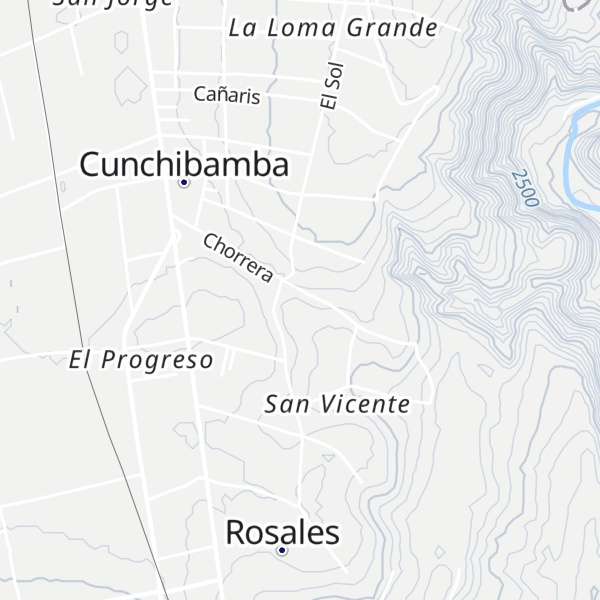 Map of HDA YOYITA