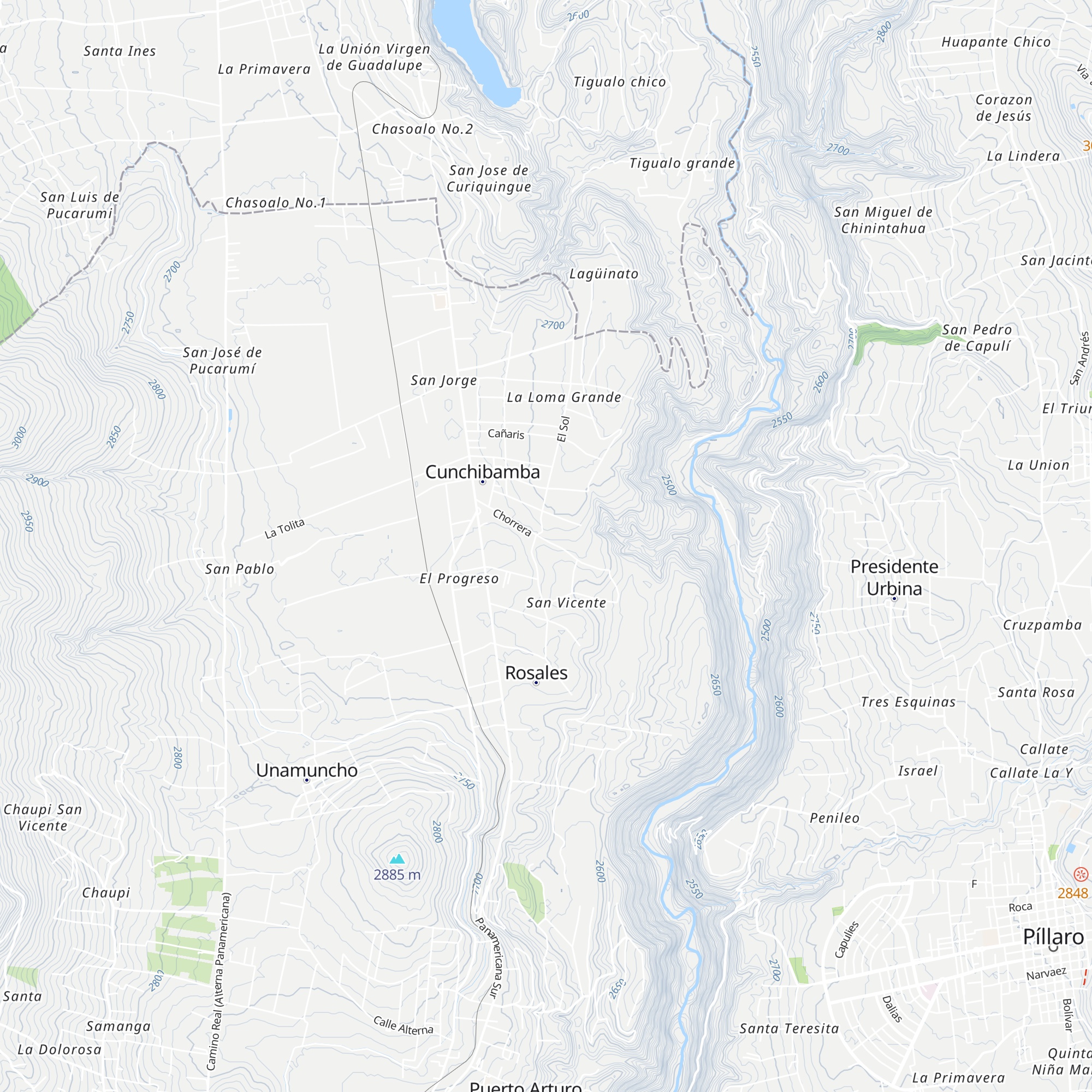 HDA YOYITA map