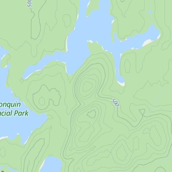 Map of Manitou Mountain