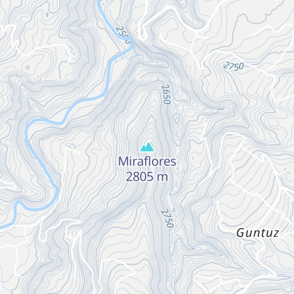 Map of Miraflores