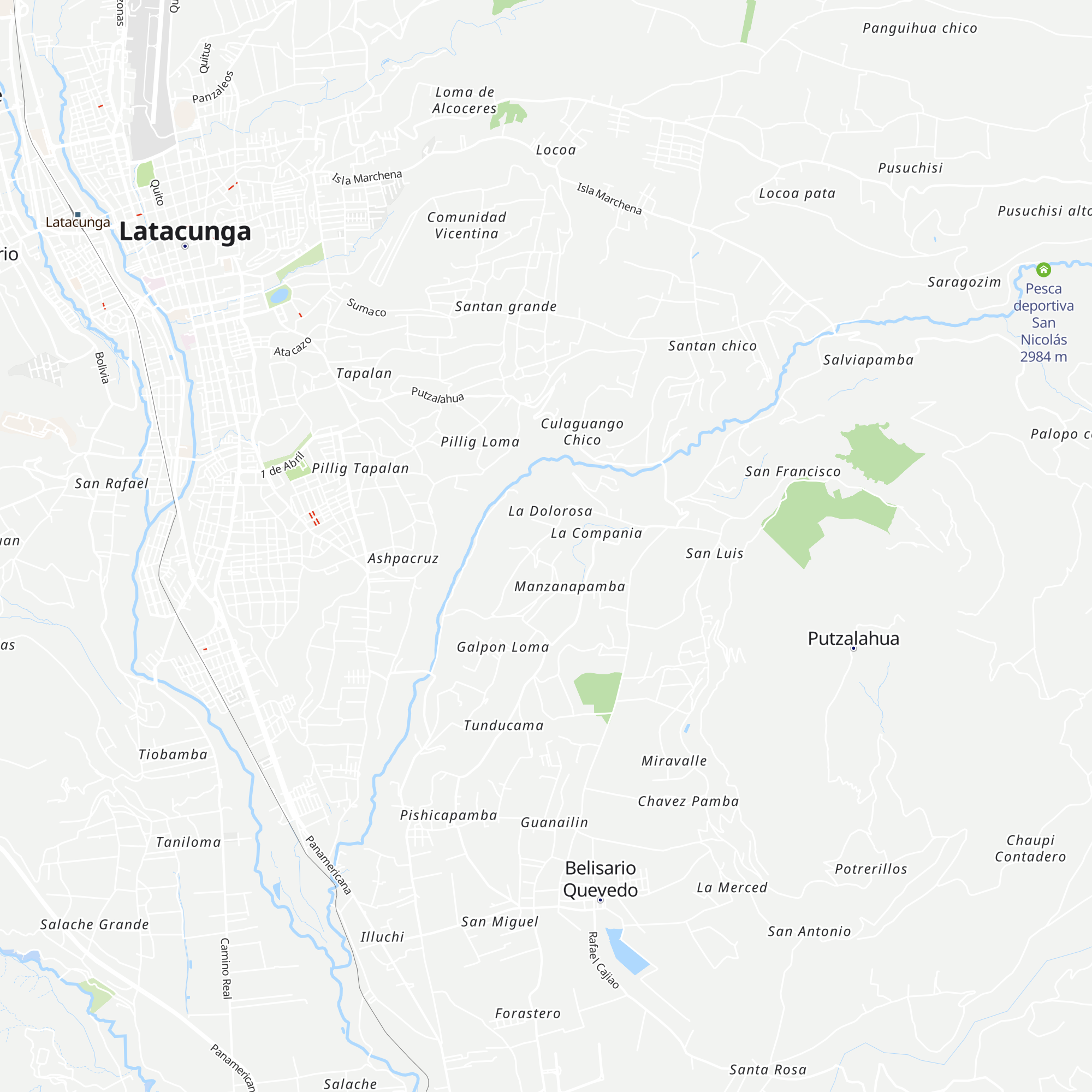 Gobernador map