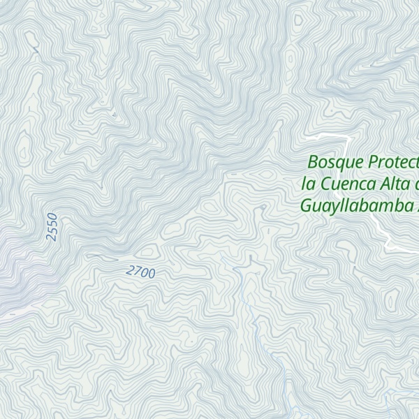 Map of Cerro Montecristi
