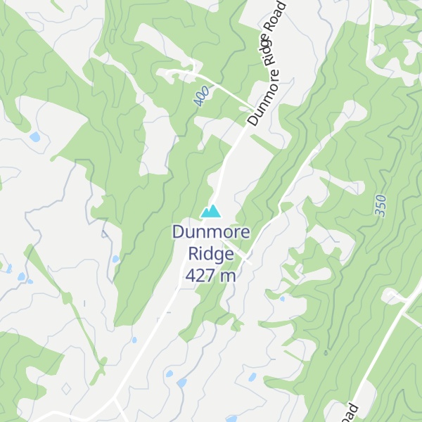 Map of Dunmore Ridge