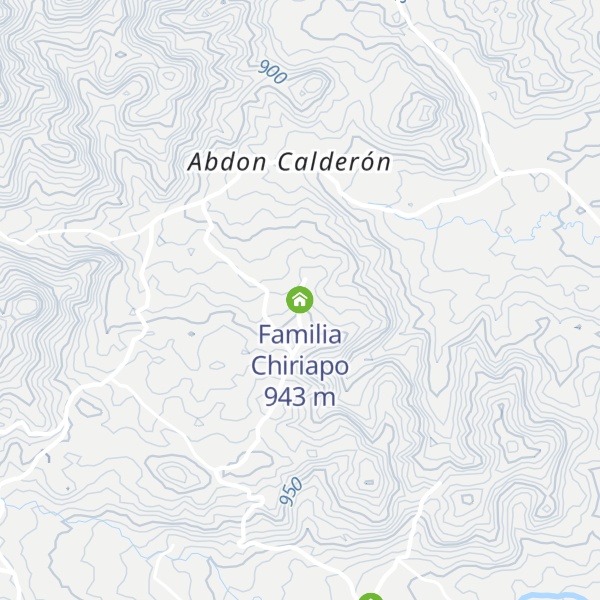 Map of Familia Chiriapo