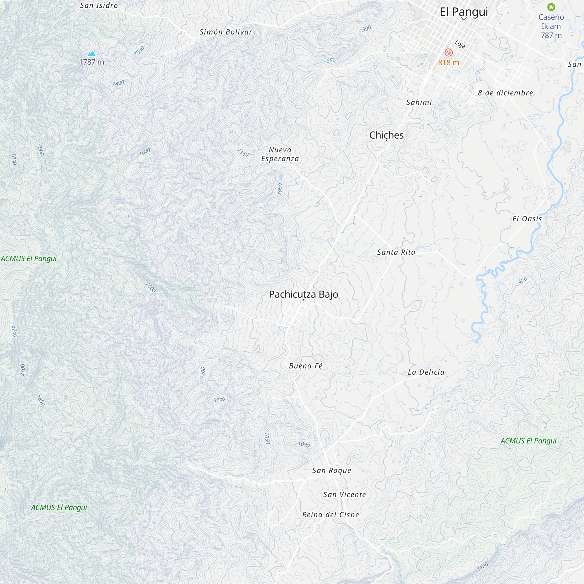 Casa de Chaguay map