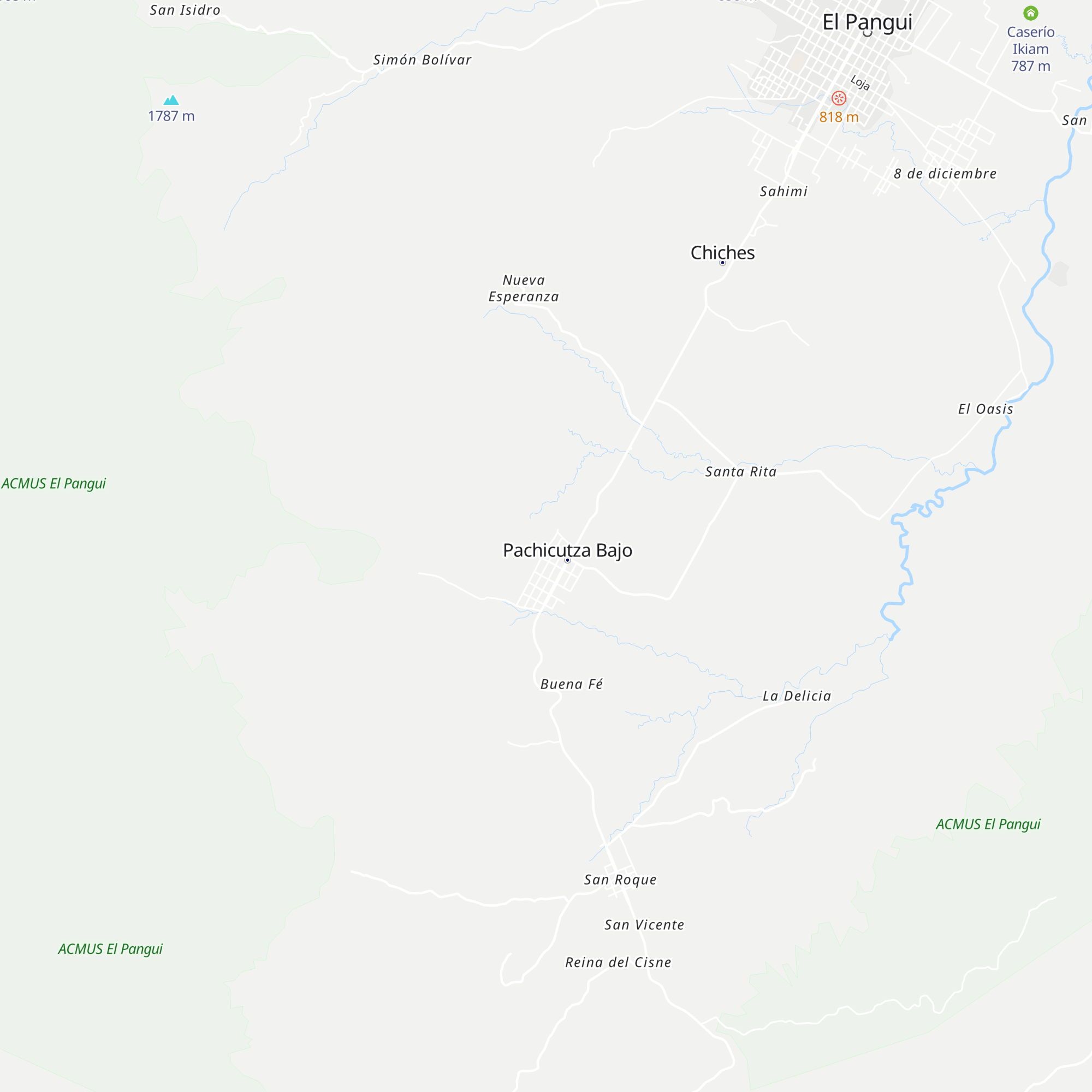 Casa de Chaguay map