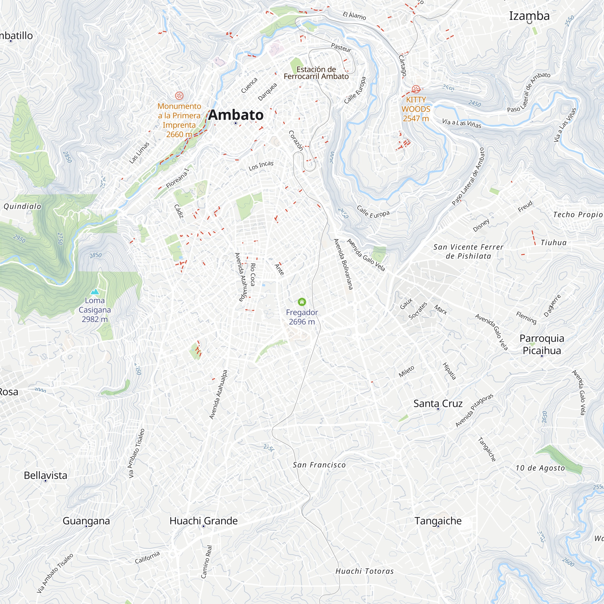 Fregador map