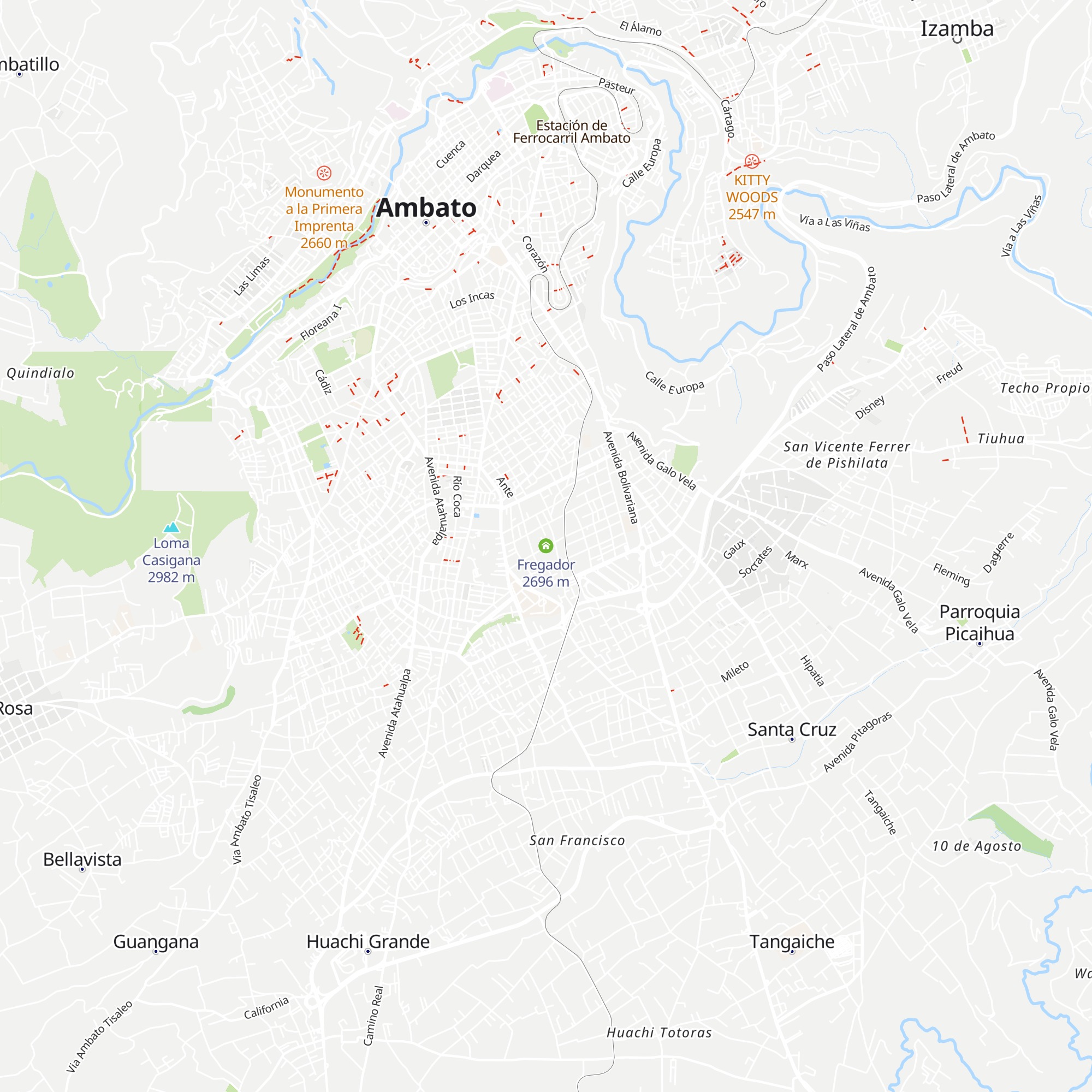 Fregador map