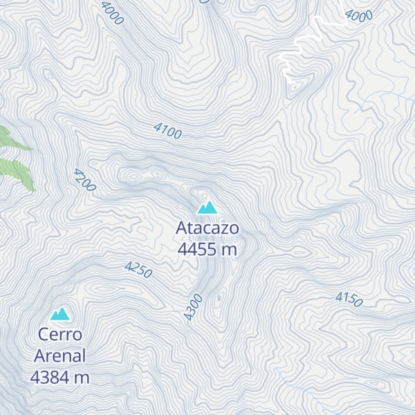 Map of Atacazo