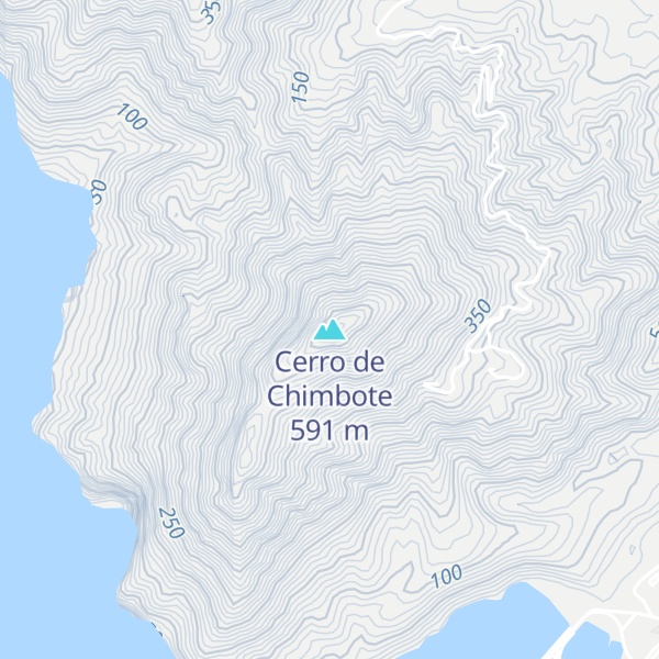 Map of Cerro de Chimbote