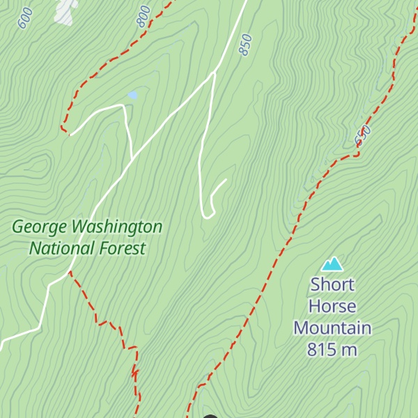 Map of Big Mountain