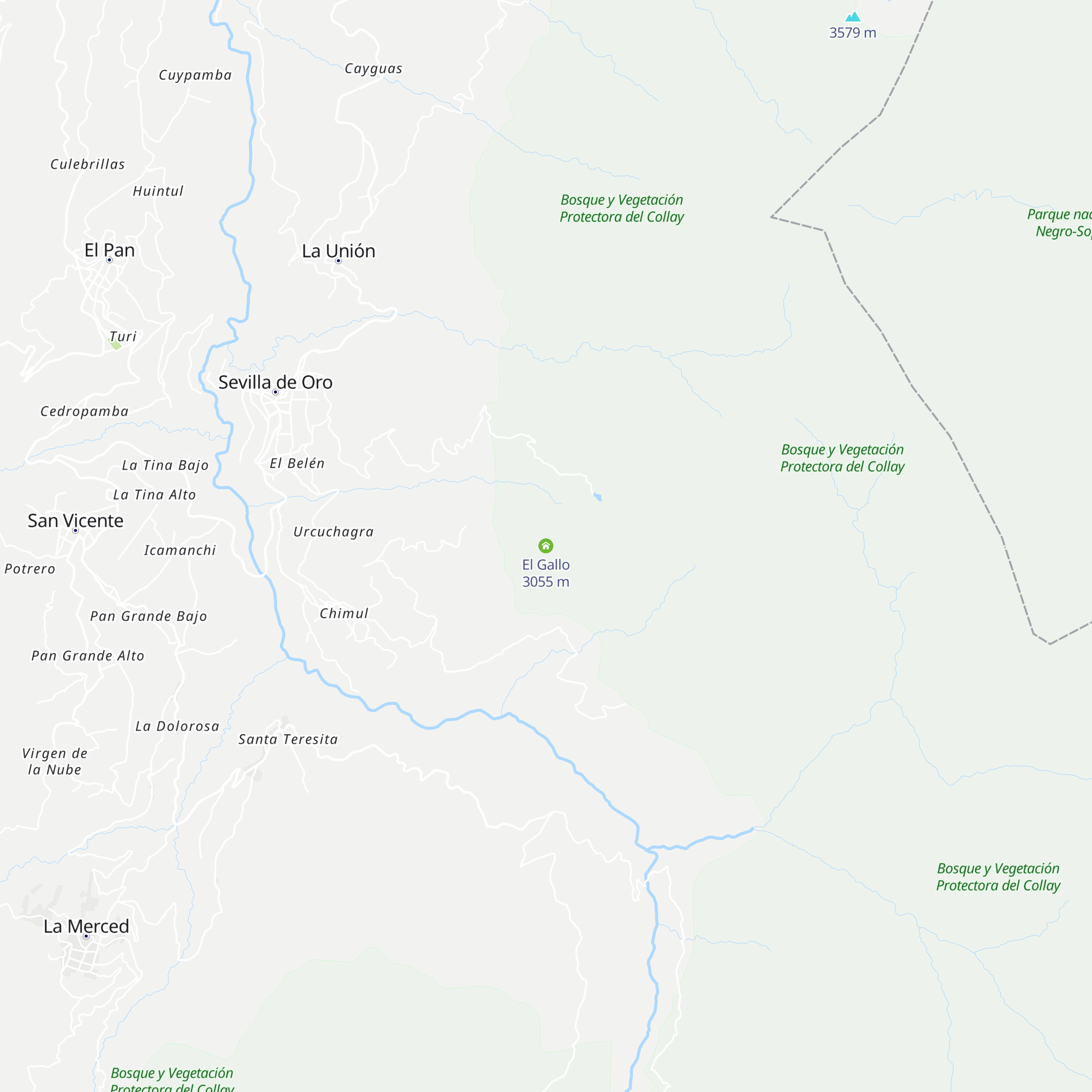 El Gallo map