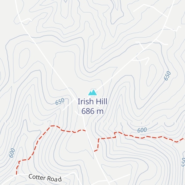Map of Irish Hill
