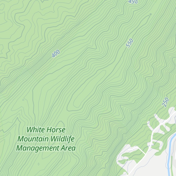Map of River Mountain