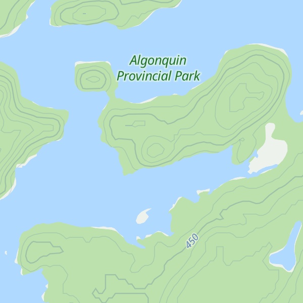 Map of Ball Mountain