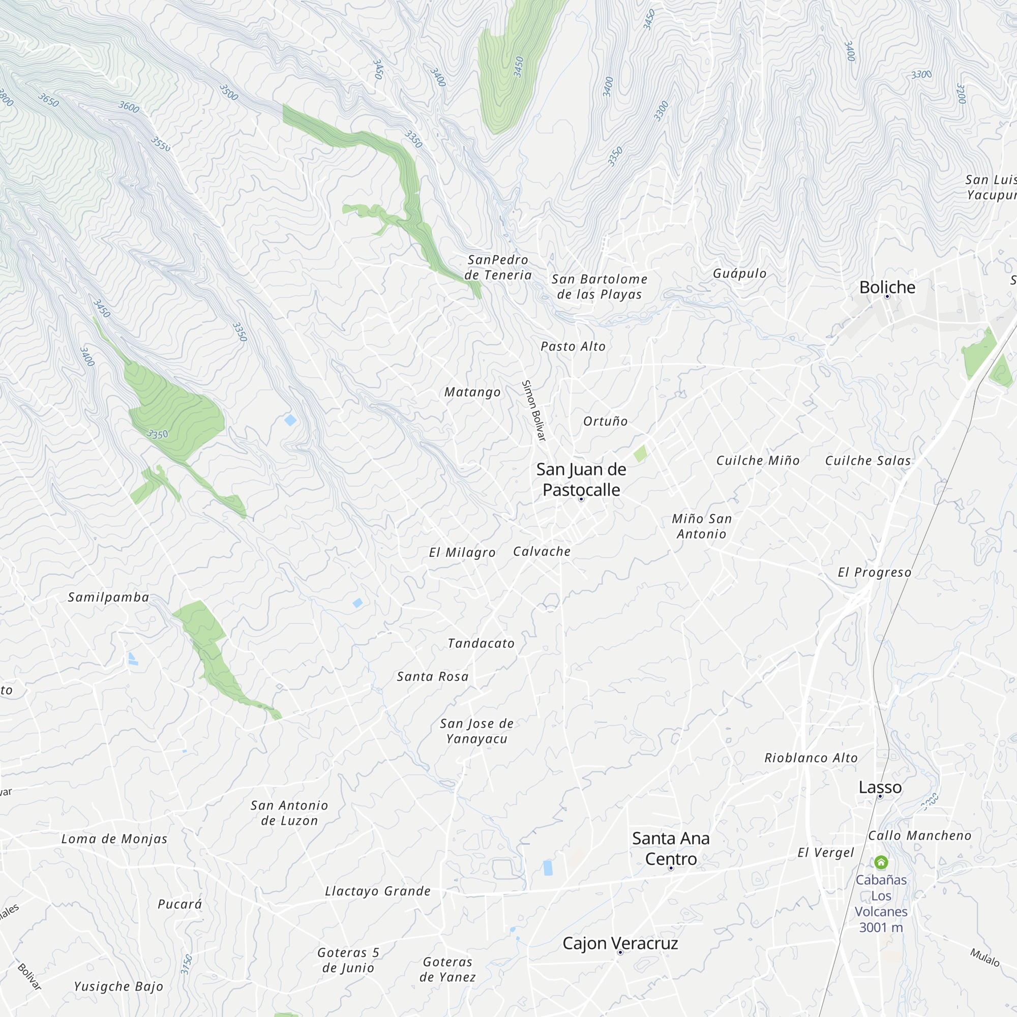 Cotopaxi World Camping map