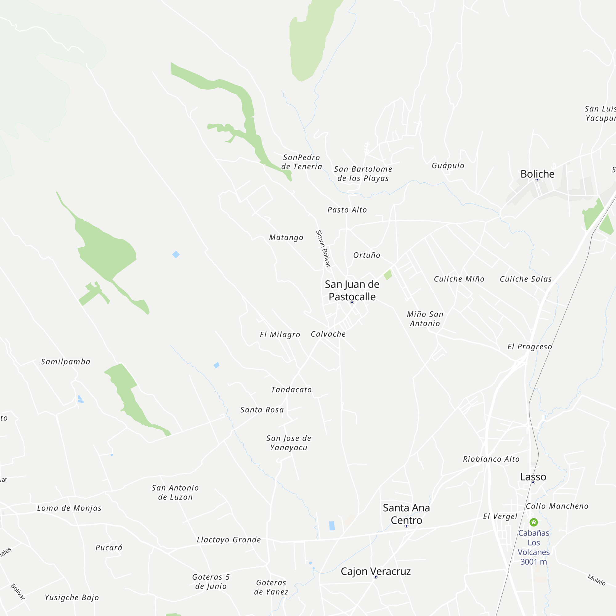 Cotopaxi World Camping map