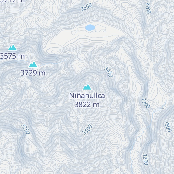 Map of Niñahullca