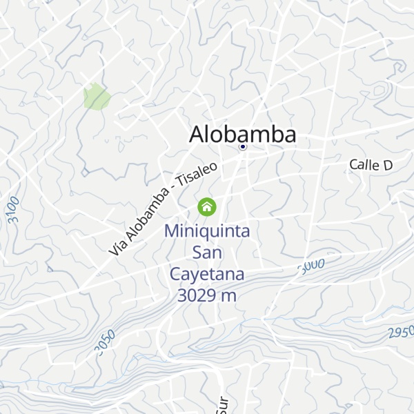 Map of Miniquinta San Cayetana