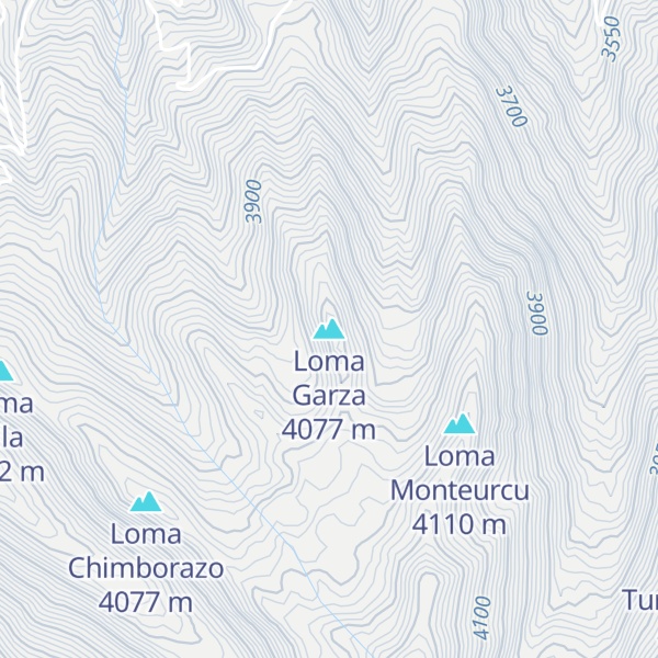 Map of Loma Garza
