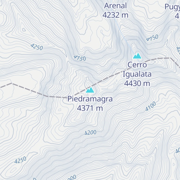 Map of Piedramagra