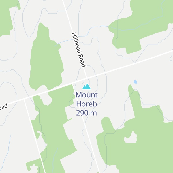 Map of Mount Horeb