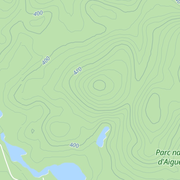 Map of Mont Brumeux