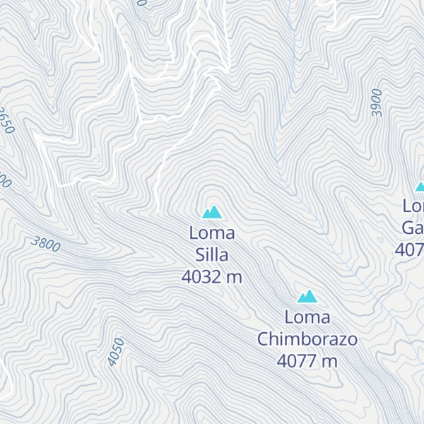 Map of Loma Silla
