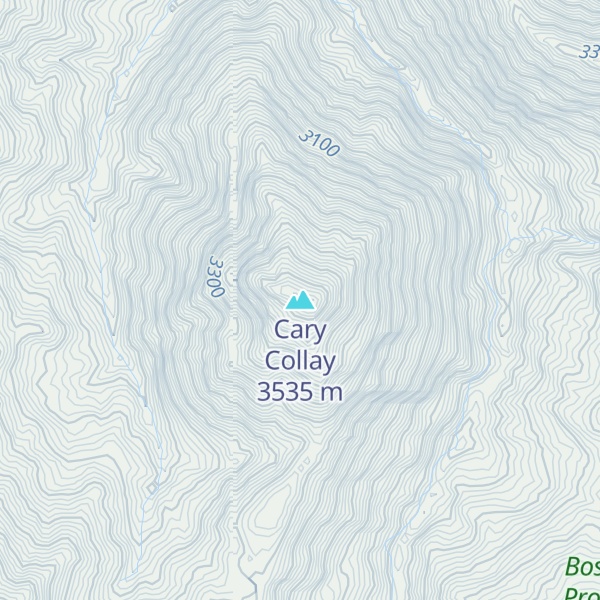 Map of Cary Collay