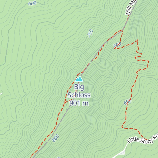 Map of Big Schloss