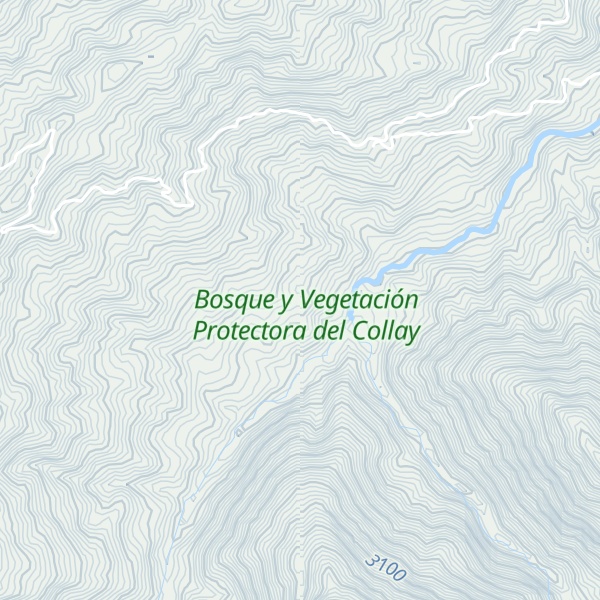 Map of Cerro Collay