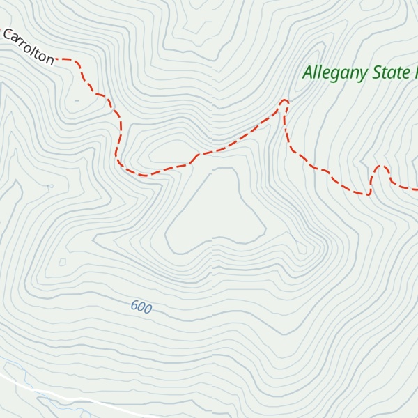 Map of Mount Irvine