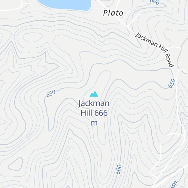 Map of Jackman Hill