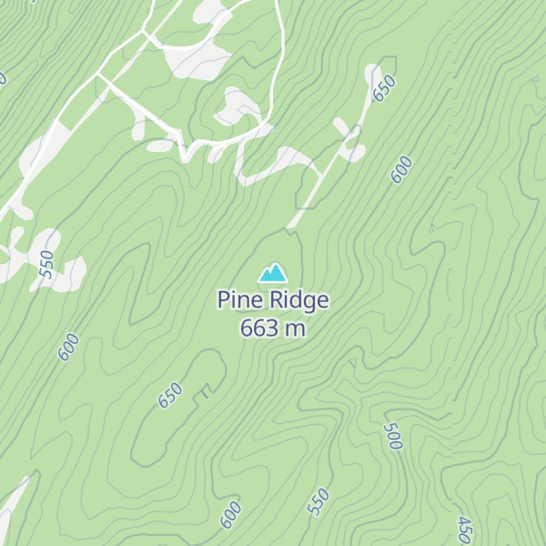 Map of Pine Ridge
