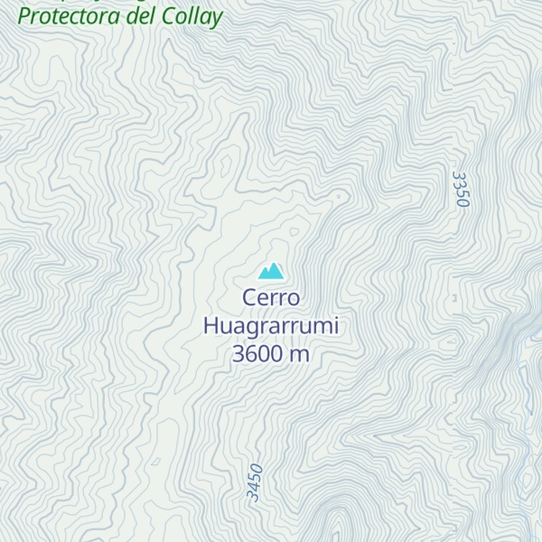 Map of Cerro Huagrarrumi
