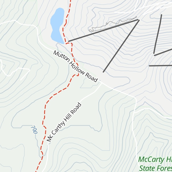 Map of McCarty Hill