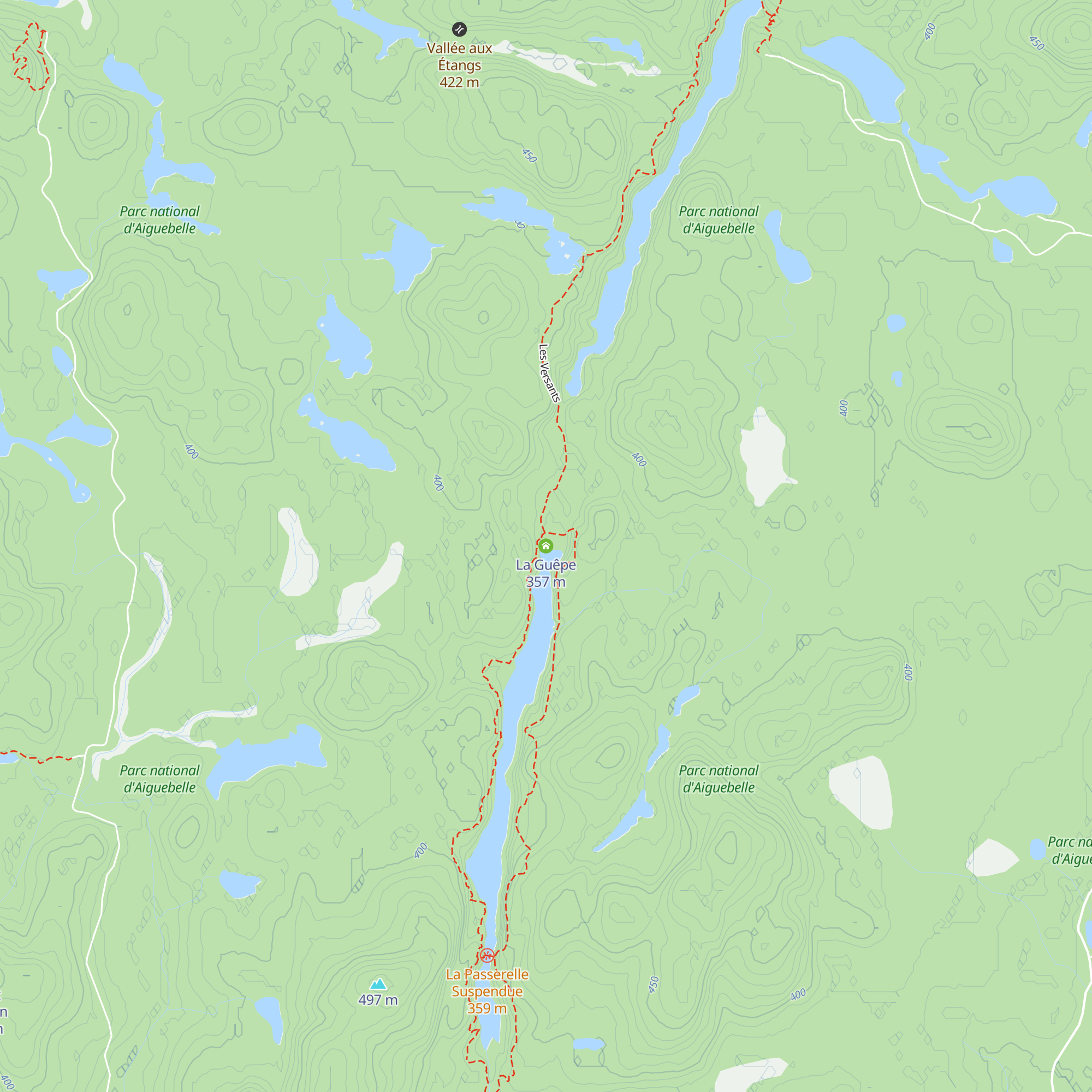 La Guêpe map