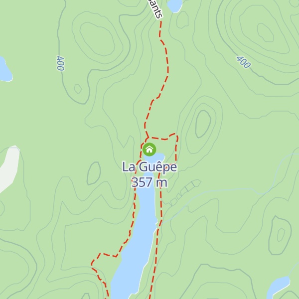 Map of La Guêpe