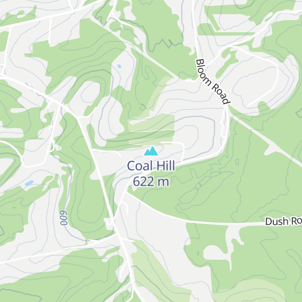 Map of Coal Hill