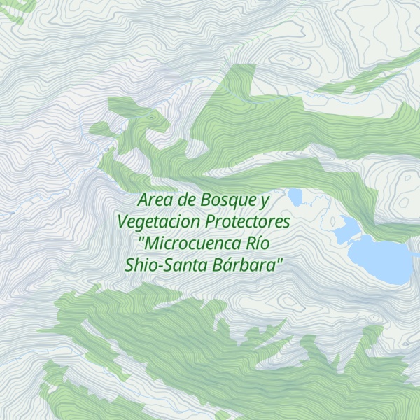 Map of Cabaña El Refugio