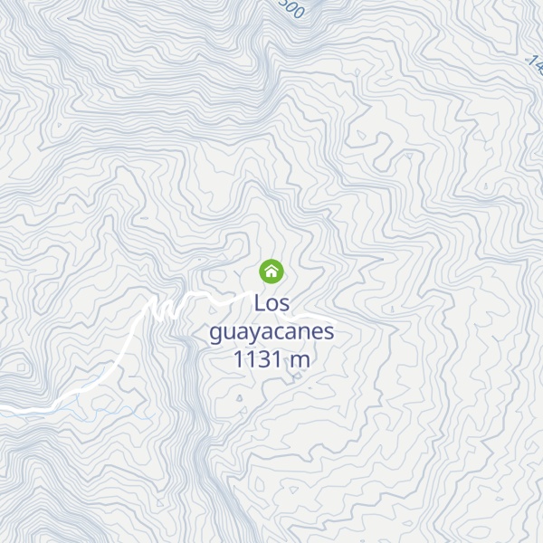 Map of Los guayacanes