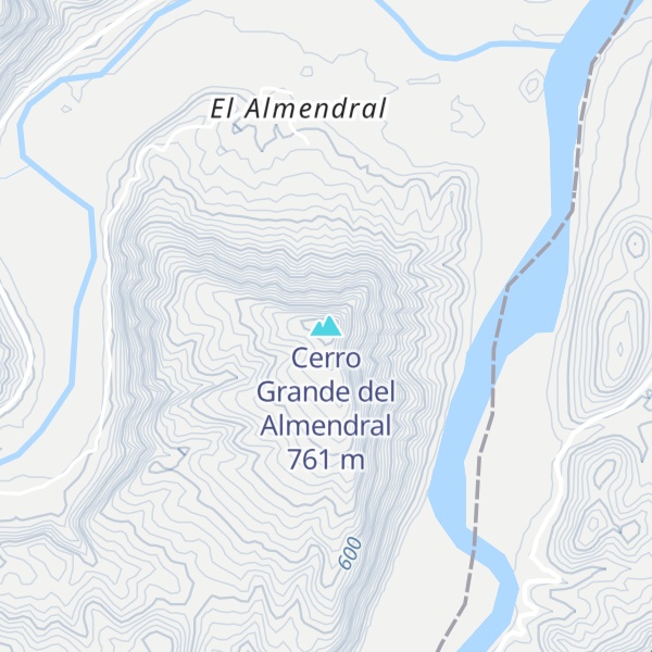 Map of Cerro Grande del Almendral
